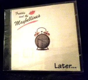 1988 Hot Lips Productions: Freddie and the Maybellines: LATER... CD!! Sealed!! - Imagen 1 de 2