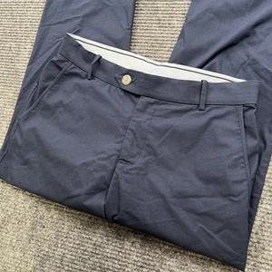 Nike Dri Fit Golf Pant Mens 30x28 Navy Stretch Breathable Flex Standard Straight - Picture 1 of 7