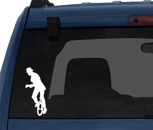 Artista de circo #1 - Rendimiento de rueda de bicicleta monciclista - Calcomanía de vinilo para automóvil tableta - Imagen 1 de 1