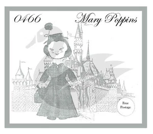 Reproduction Vintage Walt Disney Mary Poppins 24" Doll Sewing Pattern - Picture 1 of 1