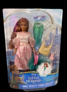 Disney Princess The Little Mermaid Fashion Adventure Ariel Doll 2023 Movie AA - Picture 1 of 7