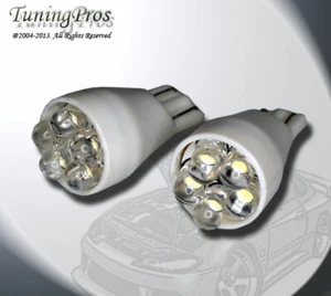 (1 Pair) Set of 2 pcs Map Light T15 Wedge 5 White LED light Bulbs 904 906 579 - Picture 1 of 3