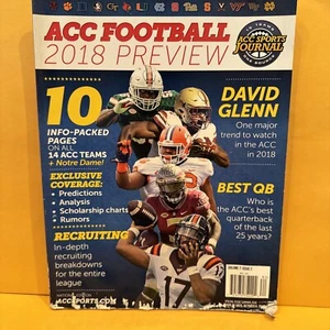 Revista de vista previa ACC SPORTS JOURNAL ACC FOOTBALL 2018 Vol 7 edición 2 verano 2018 - Imagen 1 de 4