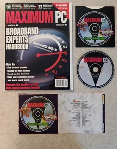 Maximum PC February 2001 w/ CD-ROM Maximum CD FEB 01 Vol 6 No 2 - KICK ASS! - Picture 1 of 23