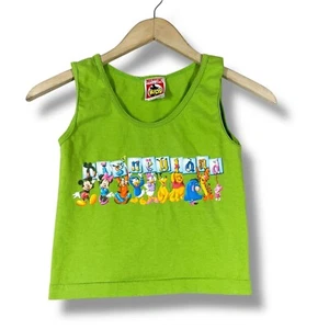 Vintage Mickey Inc Disneyland Tank Top Disney Characters Sleeveless Youth XS - Picture 1 of 6