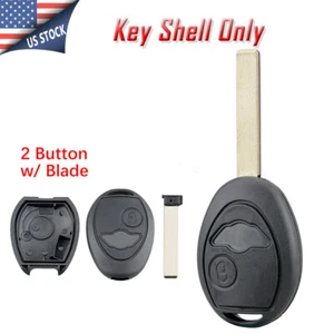 for 2002 2003 2004 2005 MINI Cooper S R50 R53 Smart Car Key Fob Case Shell 2btn - Bild 1 von 8