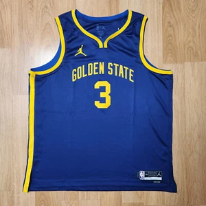 Maglia Jordan Poole Golden State Warriors Jordan State State State Statement 2023 uomo 56/2XL nuova con etichette - Foto 1 di 10