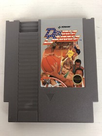 Used RETRO - Nintendo NES Game - Konami - Double Dribble - TESTED / VERIFIED 