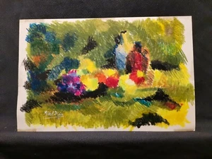 Pastel, École française XXéme, nature morte aux fruits de Michel Pinier 21 x 32 - Foto 1 di 3