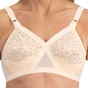Playtex Cross Your Heart Wirefree Bra P10152 / Y1001H Beige - Picture 1 of 3