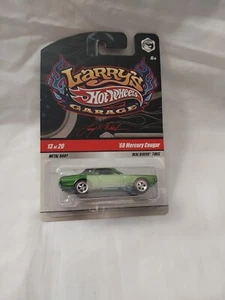 1968 MERCURY COUGAR 2009 HOT WHEELS LARRY'S GARAGE Green - Picture 1 of 3