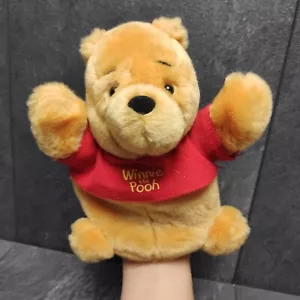 Disney Winnie Pooh Puuh Bär Handpuppe Kuscheltier Plüsch | ca. 18cm groß - Bild 1 von 8