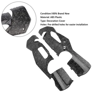 Lower Side Fairings Full Belly Pan Plate Cover For Aprilia RSV4 2021-2024 Forge - Picture 1 of 12