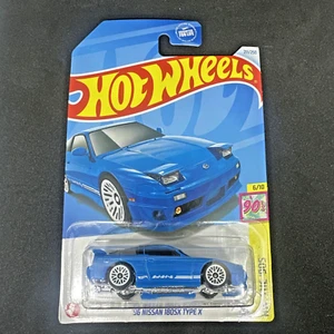 Nissan 180SX Type X 1996 Hot Wheels Mattel azul 211/250 HW: colección años 90 - Imagen 1 de 3