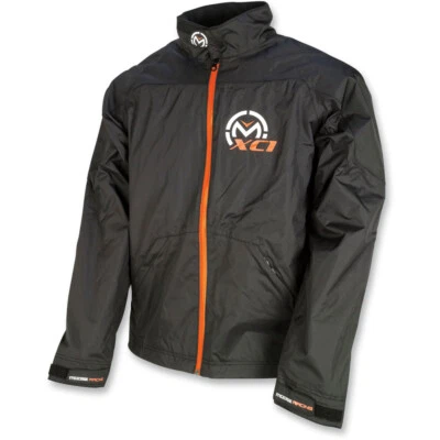 Moose Racing MX Off-Road Kids XC1 Rain Jacket (Black) 10 - Image 1 of 2