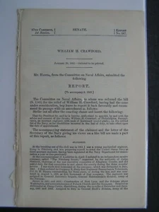 Government Report 1902 William H Crawford PA Assistant Engineer Retired Navy - Picture 1 of 1