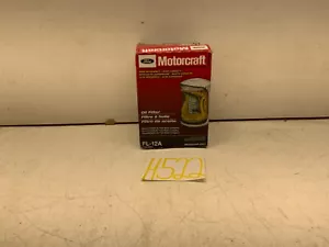 NUEVO FILTRO DE ACEITE ORIGINAL FORD MOTORCRAFT FL-12A OEM - Imagen 1 de 2