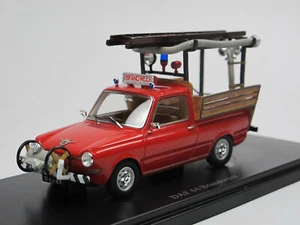 Autocult 12015 1971 DAF 44 Brandweer vigili del fuoco NL modellino auto 1:43 economico - Foto 1 di 6