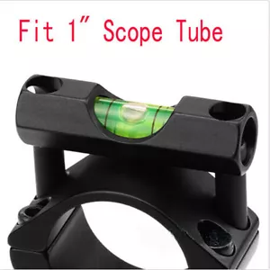 25.4mm Bubble Level Alloy Bolt On Bubble Spirit Level for Rifle Scope Mounts - Picture 1 of 5