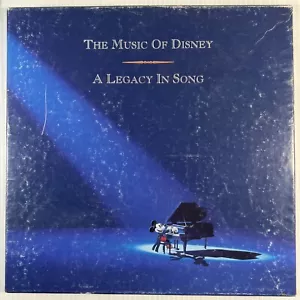 The Music Of Disney - A Legacy In Song - 3 Cassette Box Set With Book 1992 - Picture 1 of 6