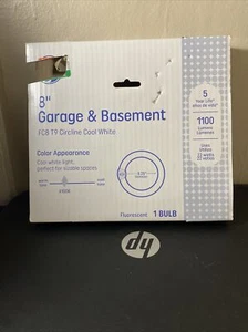 GE 8 Inch 22 Watt Circline T9 Fluorescent Lamp - Cool White - FC8T9/CW - Picture 1 of 2