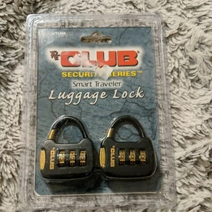 THE CLUB LUGGAGE LOCKS 2 LOCKS - Picture 1 of 2