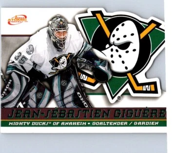 HOCKEY CARD McDONALD'S ATOMIC 2003 ANAHEIM DUCKS JEAN-SEBASTIEN GIGUERE NO841 - Image 1 of 2