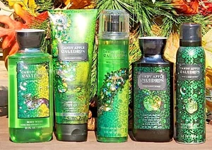 HALLOWEEN~🍏 CANDY APPLE CAULDRON Bath & Body Works YOUR CHOICE~SHIPS FREE! - Picture 1 of 11