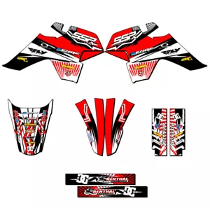 Kit de Gráficos SR 110 SR 110 MAYHEM Red Senge Compatible con SSR - Imagen 1 de 10