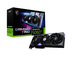 MSI GeForce RTX 5060 Ti 16G GAMING TRIO OC Graphics Card - Picture 1 of 4