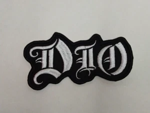 DIO Patch bestickt EISEN/Nähen schwarz Sabbath Metall USA Verkäufer schnelle Qualität unten - Bild 1 von 3