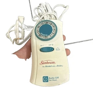 Sunbeam Electric Blanket Control Replacement 82A 613A Cord Plug 3 Prong - Picture 1 of 5