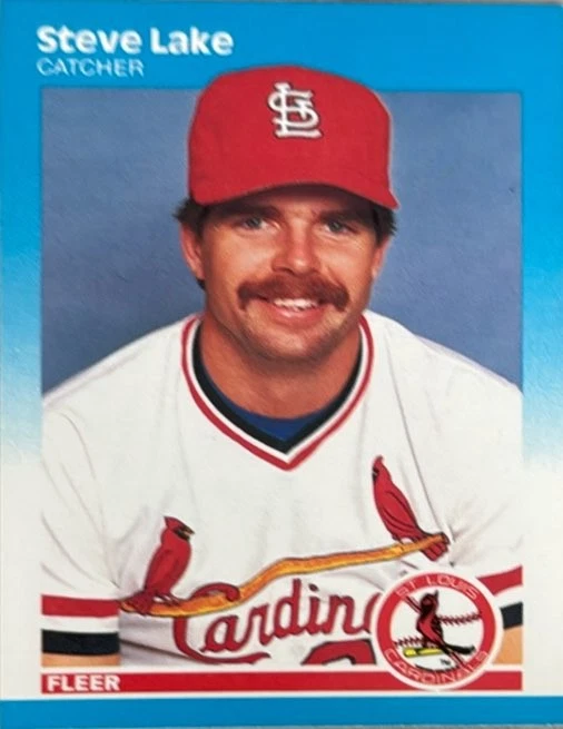 1987 Fleer #300 Steve Lake - Image 1 of 2