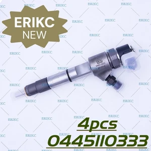 4PC 0445110333 Common Rail Injector Assy for ChaoChai DCDC4102H 4102H-EU3 - Picture 1 of 6