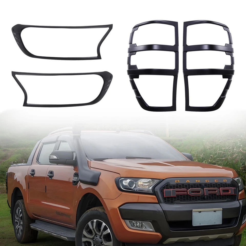 Mascherine copri fanale posteriore per Ford Ranger 2015-2022 Wildtrak
