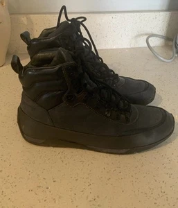 Camper Ladies Boots UK 2.5 EU 35 Lace up Boots Navy Blue Walking Super Comfy - Picture 1 of 9