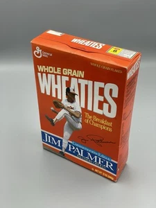 JIM PALMER WHEATIES BOX COMMEMORATIVE EDITION 1989 Baltimore Orioles - Picture 1 of 4