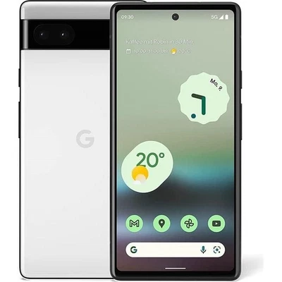 GOOGLE Pixel 6a 5G 128GB Bianco Molto Buono - Ricondizionato - Immagine 1 di 4