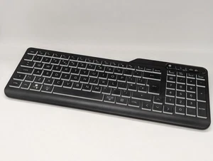 HP 400 backlit wired keyboard USB-C warm white LED illuminated keys black B - Picture 1 of 15