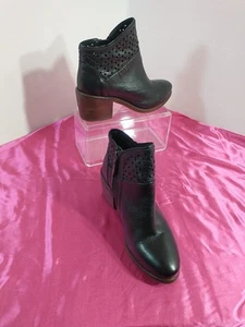 ANTHROPOLOGIE X KELSI DAGGER Women's SZ 6 Glenwood Black Booties - Picture 1 of 8