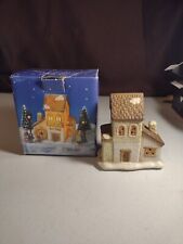 1992 Collectible Christmas Porcelain Bisque Miniture Olde Town Village,S.C. Mill