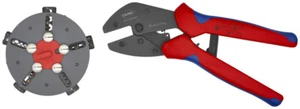 Knipex 97 33 02, 9 1/4" MultiCrimp® Crimping Pliers - Picture 1 of 1