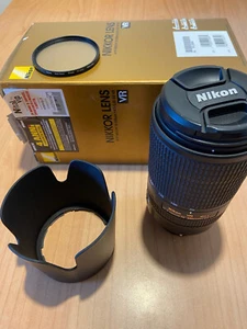 nikon af-p 70-300mm f/4.5-5.6 e ed vr - Foto 1 di 5