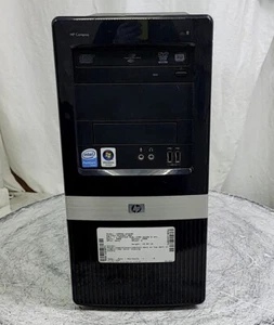 HP COMPAQ DX2400 NV440UT-ABA Desktop PENTIUM DUALCORE E5300 2.6GHz 4GB SEE NOTES - Picture 1 of 5