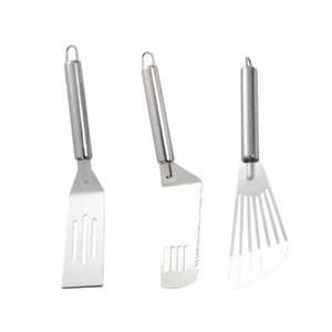 3Pcs Heat Resistant Spatula Non Stick Spatula Baking Spatula Fried Fish Spatula - Picture 1 of 12