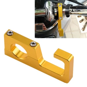 CNC 22MM Gepäck Helm Haken passend für Honda PCX150 PCX160 PCX125 Motorrad gold - Bild 1 von 6