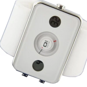 The One Men's Watch Analog Digital Turning Disc IP104-3WH NEW - Picture 1 of 3