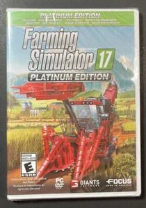 Farming Simulator 17 [ Platinum Edition ] (PC / DVD-ROM) NEW - Picture 1 of 6