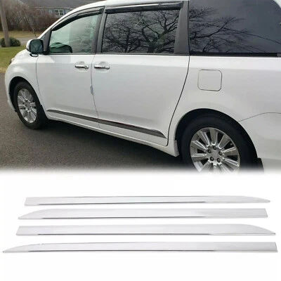 For Toyota SIENNA 2011-2020 ABS outside door body side molding chrome trim - Image 1 of 4