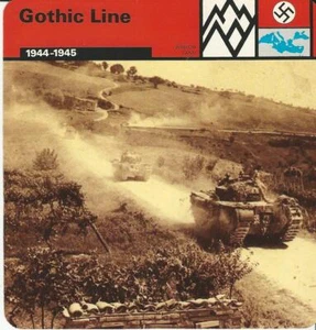 1977 Edito-Service, World War II, #02.10 Gothic Line, Italy - Picture 1 of 1